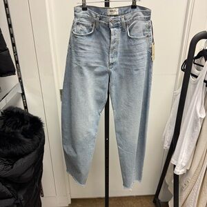 Agolde Luna Pieces Taper Jean Void